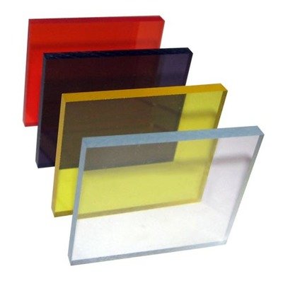 Long Lasting Solid Polycarbonate Panel Multi Color High Strength UV Resistant For Warehouse And Canopy