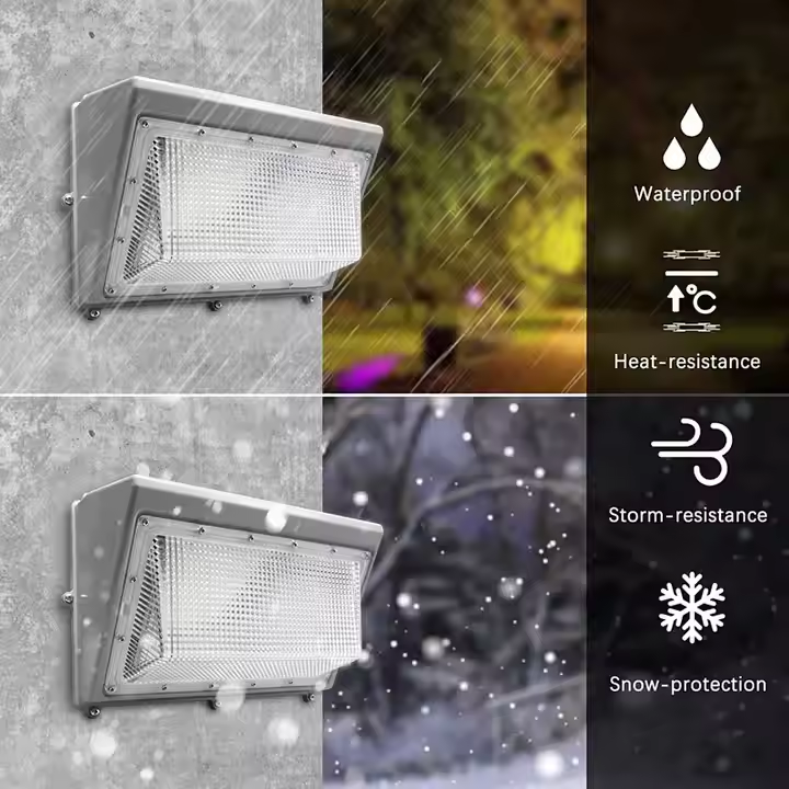 LED Wall Pack Light 100W Factory Direct Price Waterproof IP65 Outdoor Lighting for Garden Warehouse Farm Landscape Industrial
