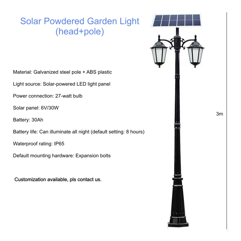 Solar Garden Light Illumination