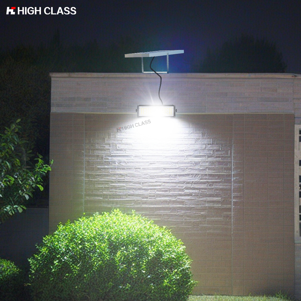 WERISE Factory Direct Sale Remote Control Aluminum Waterproof IP67 Outdoor 100W 2000W 300W Led Solar Flood Light Road