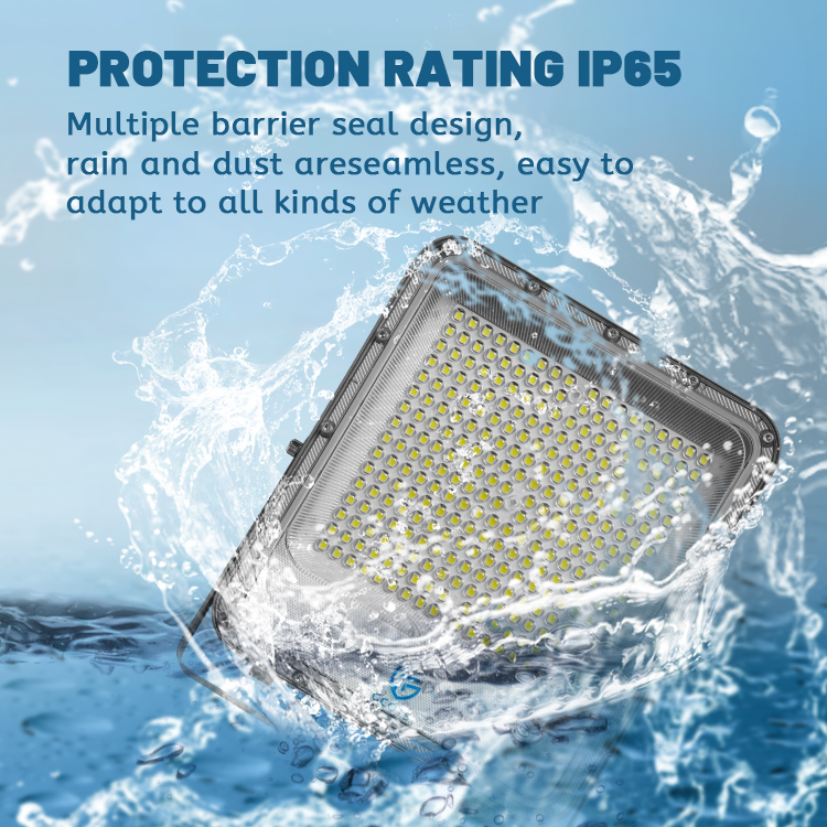 Super Brightness High Output Aluminum LED Flood Light 30W 50W 100W 200W Staduim Lights 2 Year Warranty IP65 Waterproof