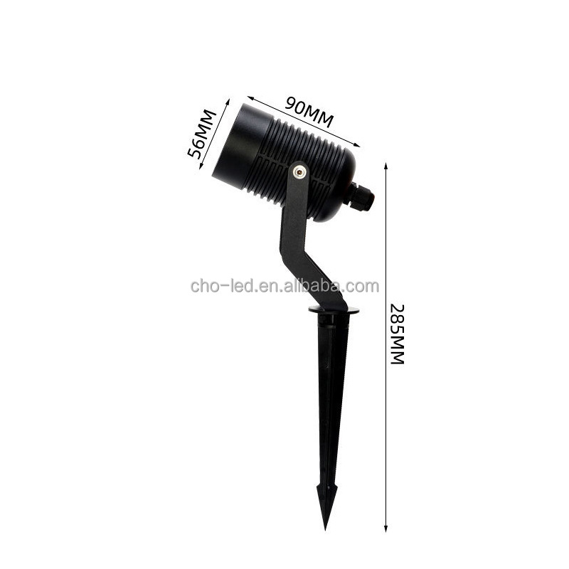 GU10 MR16 Garden Spike Light Detail 3