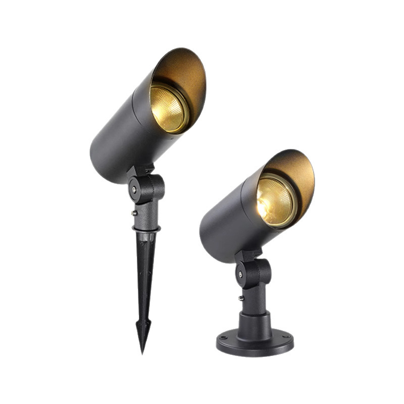 LED Outdoor Landscape Light, IP65 Rated, DC Powered Aluminum Construction, 3000K Warm White CRI90, 2-Year Warranty