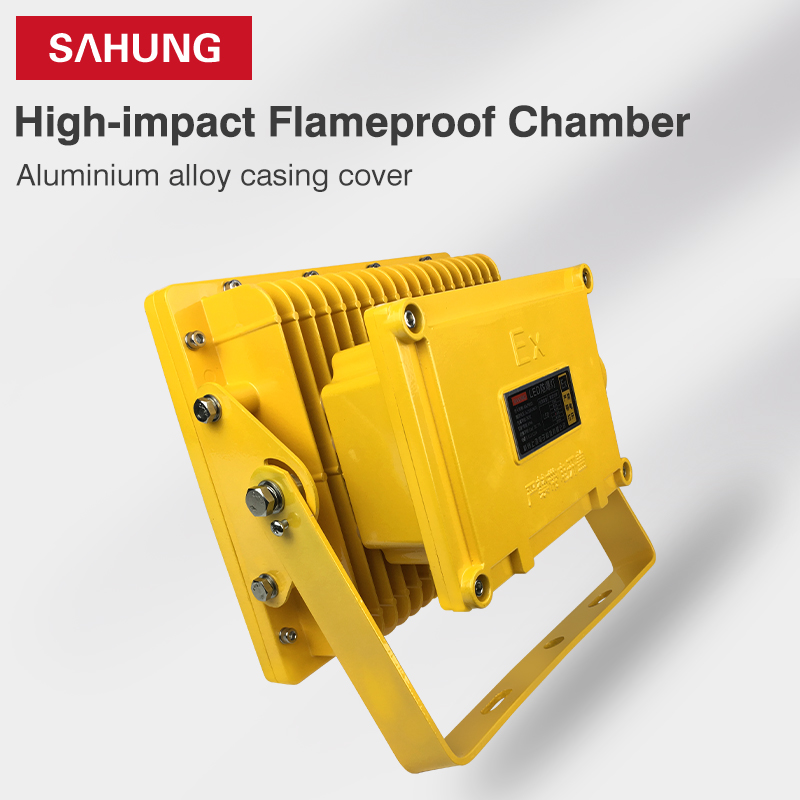 Factory Atex Certificate IP66 LED Explosion-Proof Light 50W-400W Ex IIC T4 5-Year Warranty