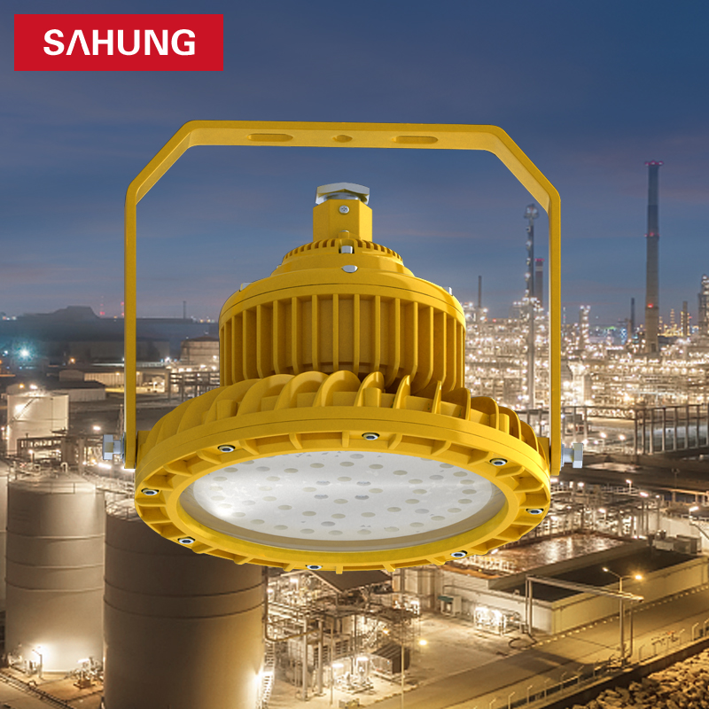 ATEX IP66 LED Explosion Proof Flood Lamps 30W-200W Waterproof Gas Station Chemical Plant Factory Wharf Use Explosion-Proof Lamp