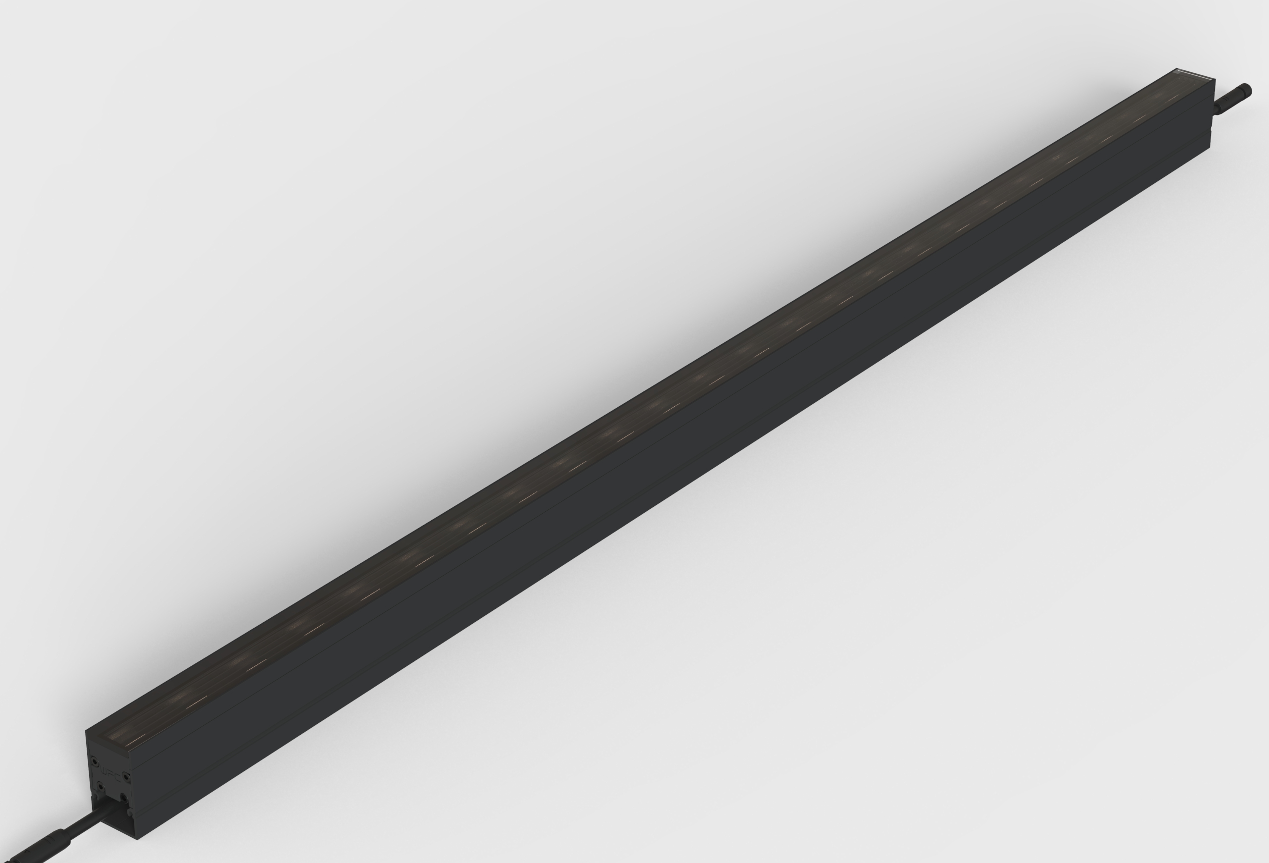 WFC RDM Control Landscape In-ground LED for Wall Grazing IP67 with App Control Aluminum Construction 2-Year Warranty Hotel Use
