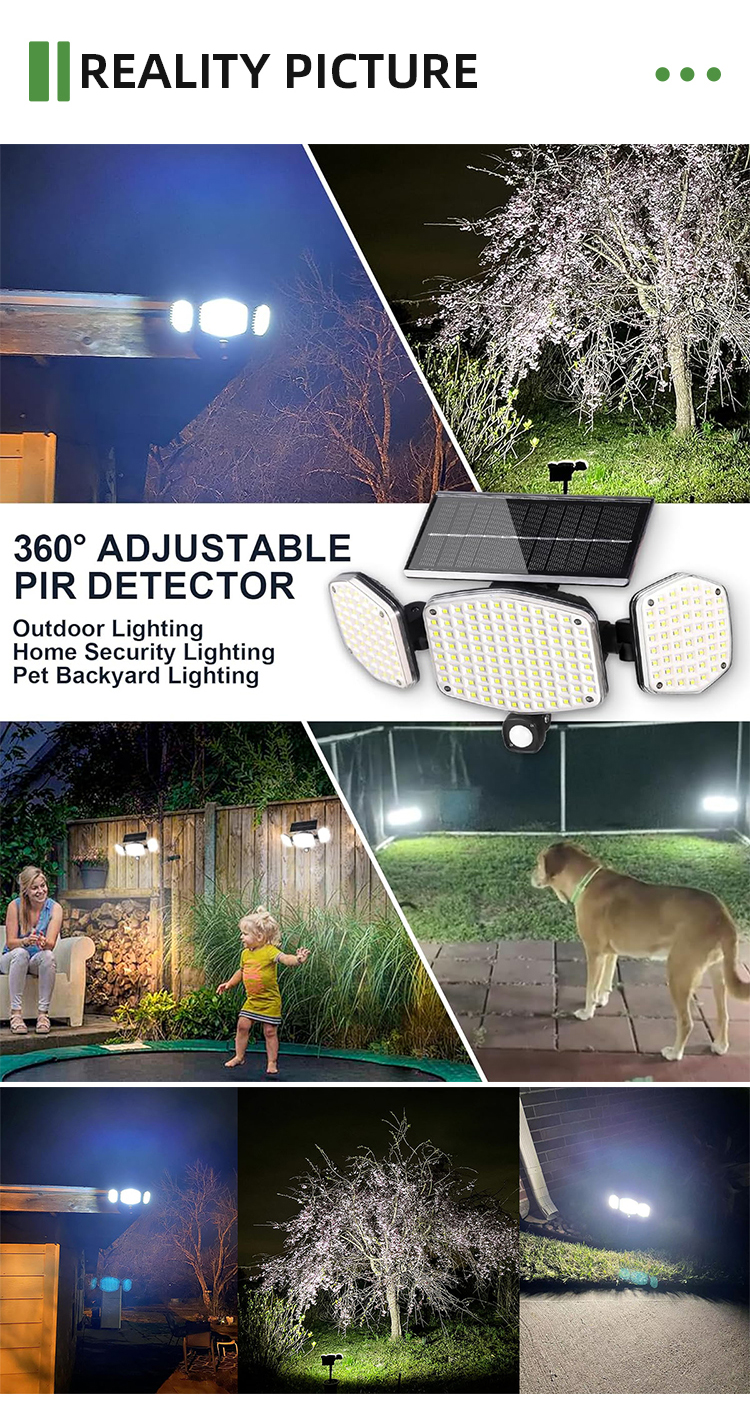 IP65 Motion Sensor LED Solar Lawn Lights for Hotel Backyard & Garden Pathway Landscape Lighting Outdoor Garden Lighting