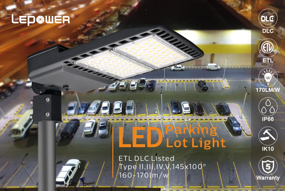 LED Shoebox Light Detail 1