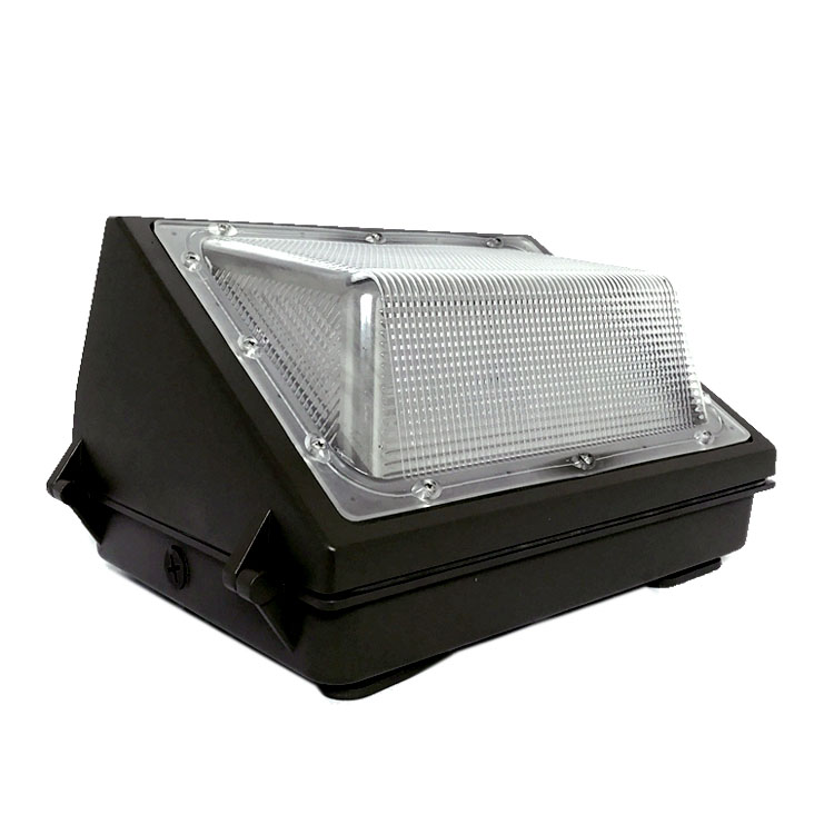 LED Wall Pack Lights Aluminum Polycarbonate IP65 Waterproof Parking Lot Warehouse Factory House Garden Dimmable 3CCT 5-Year