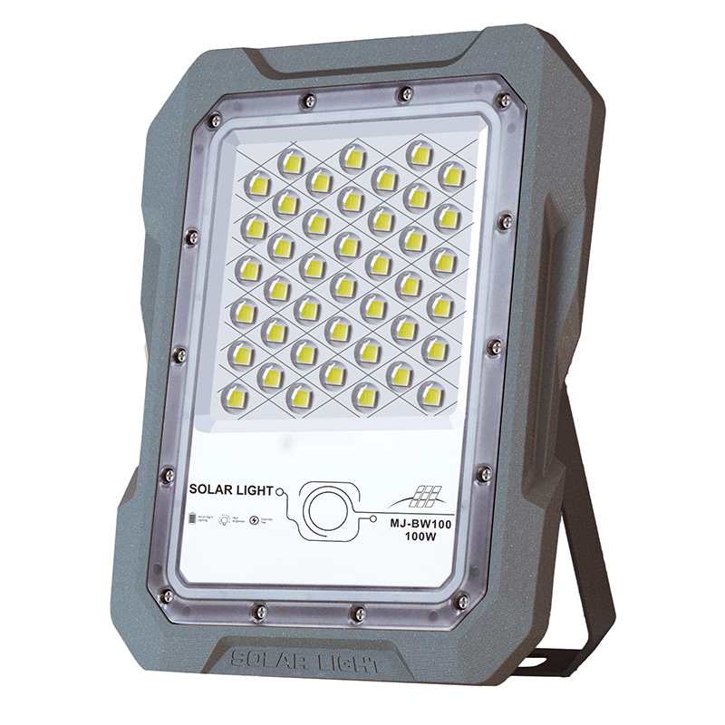 Solar Floodlight Aluminum Spotlight Focus Lamp Waterproof Radar Sensor 60W 100W 200W 300W 500W 800W 1200W 1500W Outdoor Light
