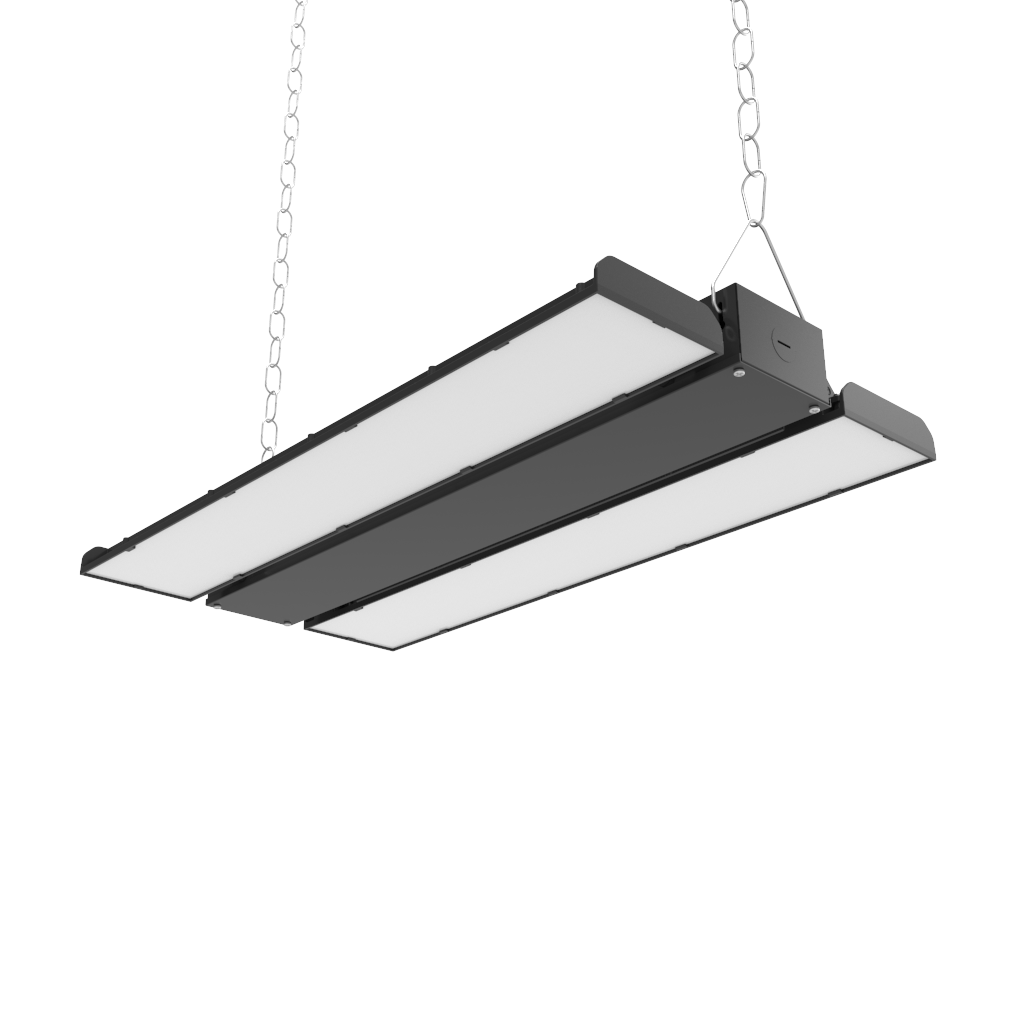 300W Tunable Foldable LED High Bay Light CCT Dimmable Industrial Lighting For Warehouse Factory Workshop