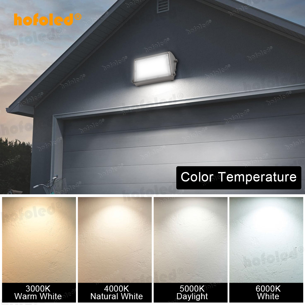 60W 100W 120Watt Outdoor Indoor Lighting Security Porch Light 100-277VAC LED Wall Pack Lights for Stadium Building Parking Lot