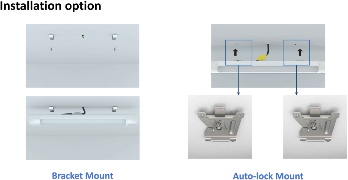 Intelligent Emergency Sensing Third-order Dimming LED Subway Tunnel Lighting Supports OEM