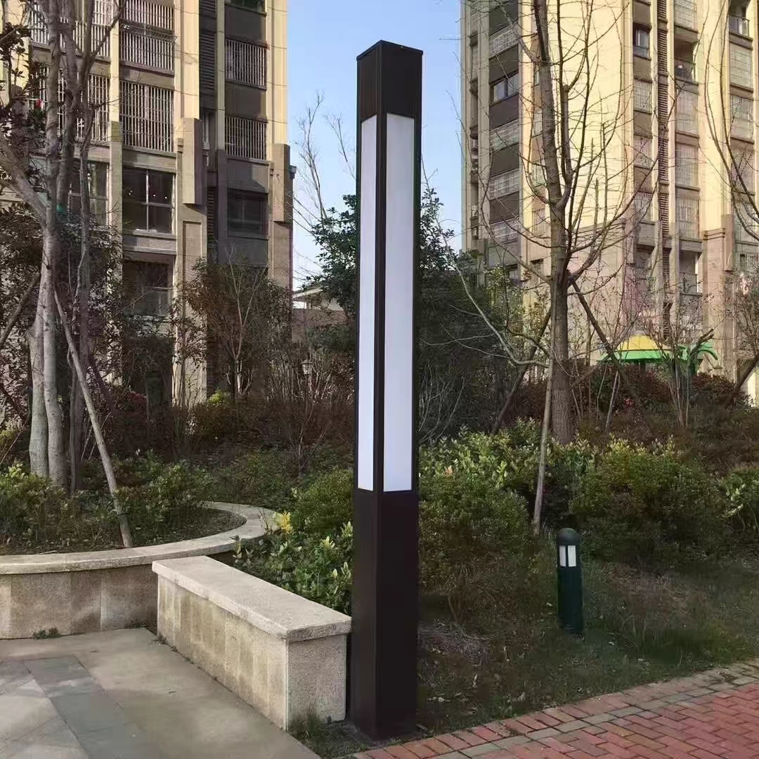 New Outdoor Simple Landscape Lighting IP65 Villa Community High Pole Street Light 2M LED Courtyard Light