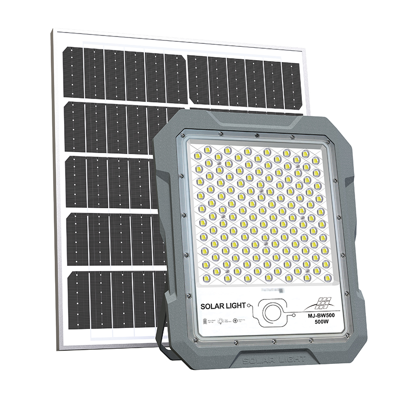 Solar Floodlight Aluminum Spotlight Focus Lamp Waterproof Radar Sensor 60W 100W 200W 300W 500W 800W 1200W 1500W Outdoor Light