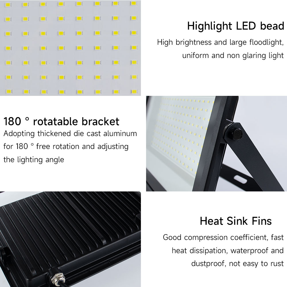 Direct Factory Wholesale LED Stadium Flood Lights 400W 600W IP65 Waterproof Arena Sports Field High Power LED Flood Light