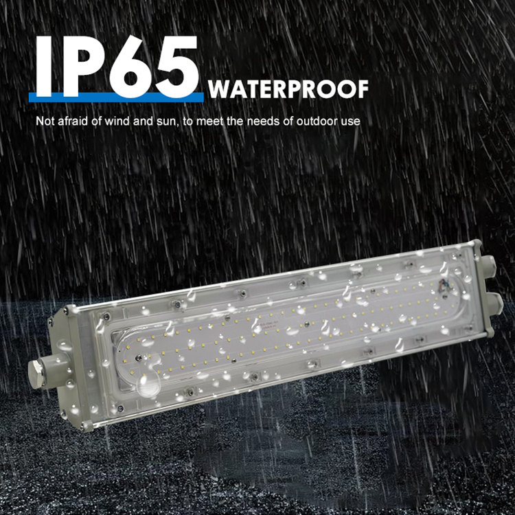 Outdoor Hazardous Location Lighting Ip65 Waterproof Aluminum Linear Light 50w 100w 200w SMD Led Explosion Proof Light
