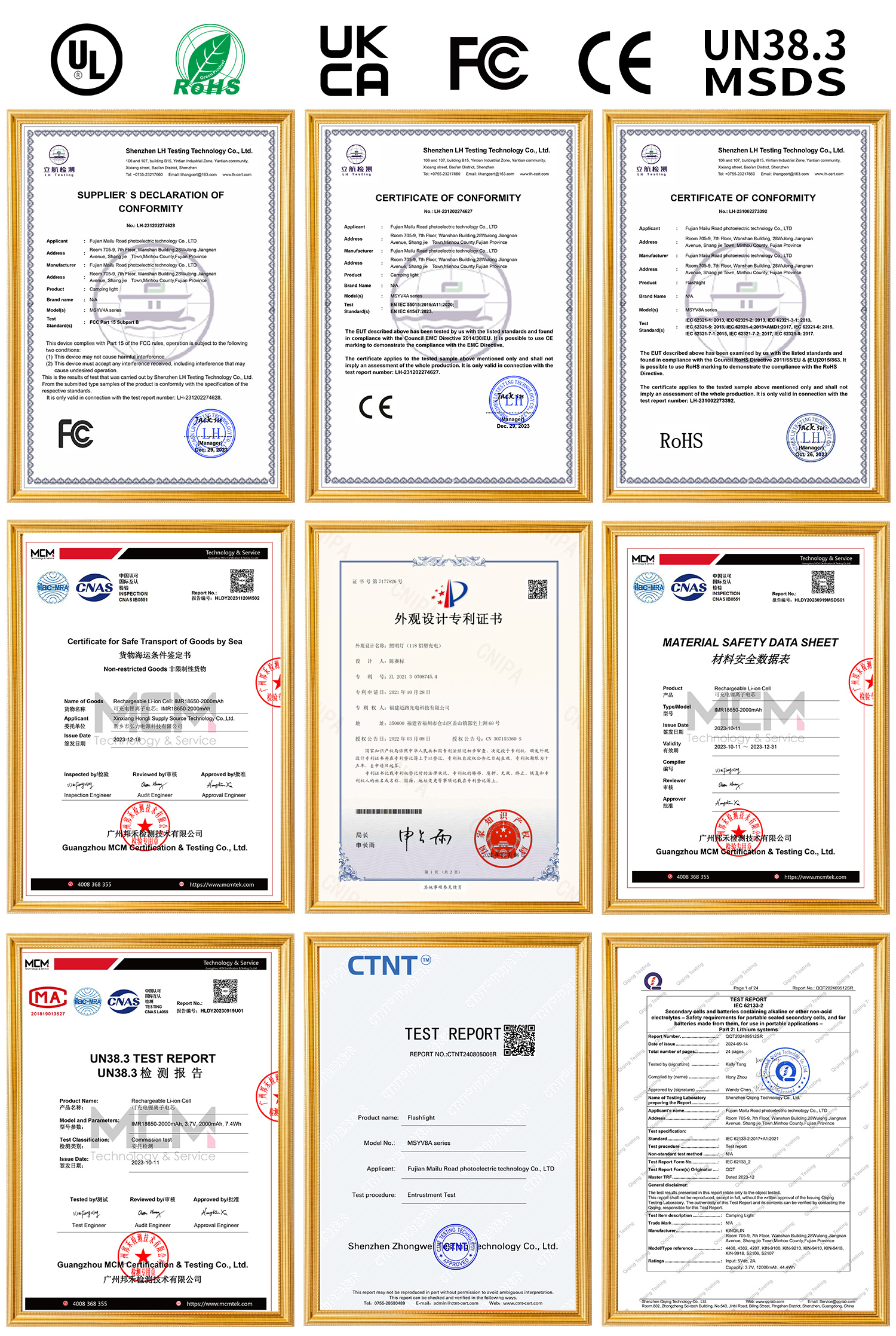 Quality Certification