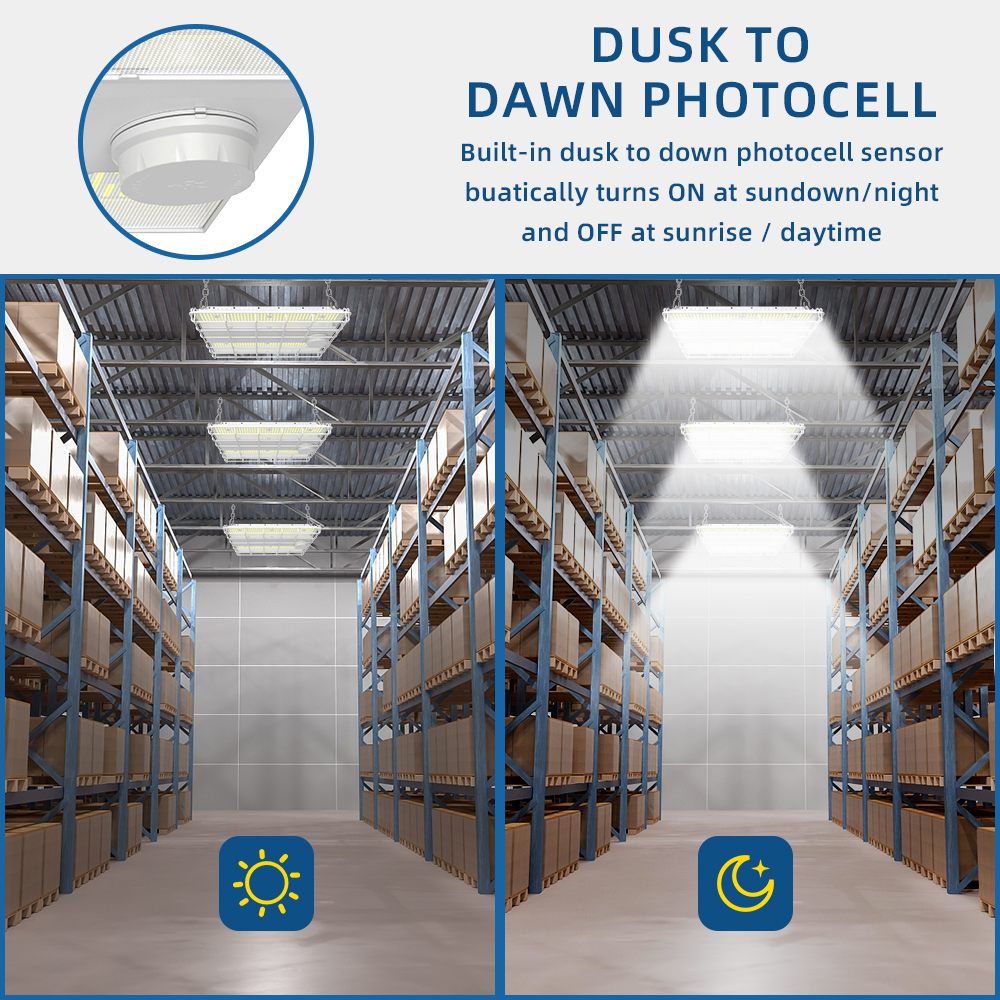 240W IP65 Linear High Bay for Lights for Commercial Warehouse Lighting
