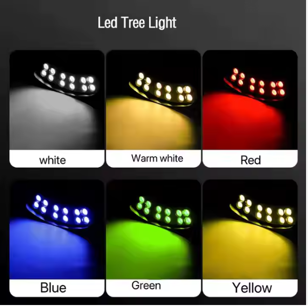 DMX512 RGBW 12w Linkable Palm Hug Tree Light IP65 Waterproof Outdoor Colorful Landscape Garden Holding Tree Lamp Ring Spot Light