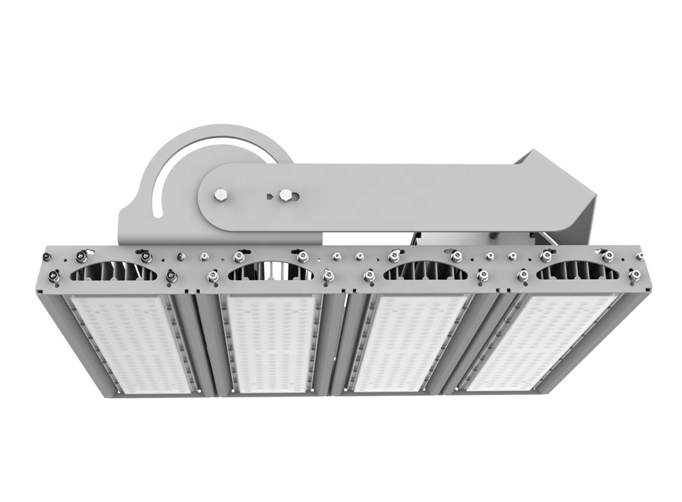 1200W SMD LED Stadium Flood Light IP66 Waterproof Adjustable Beam Angle High CRI 70 5-Year Warranty UVL Driver 2700-6500K