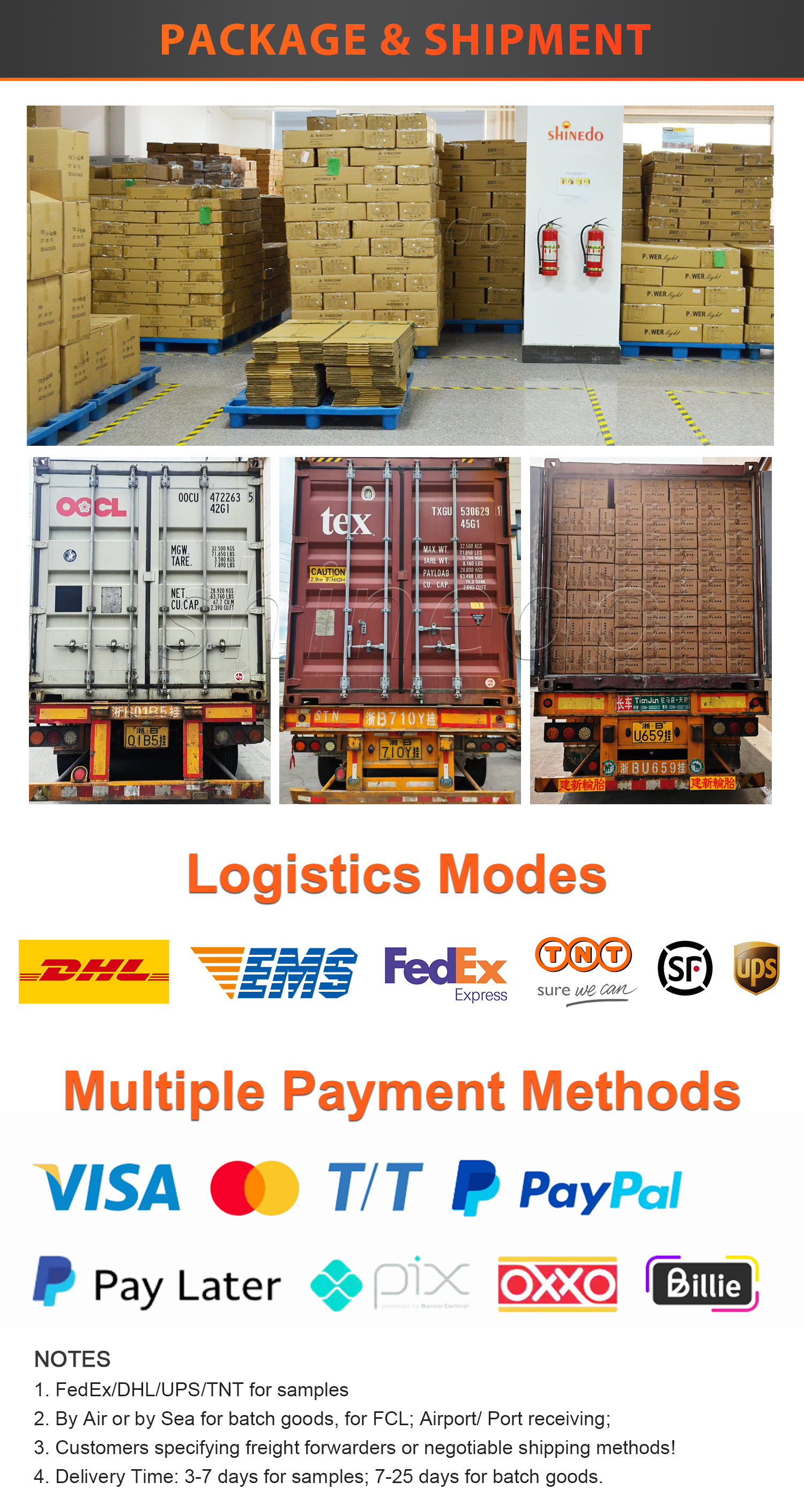 Quality Standard Specifications