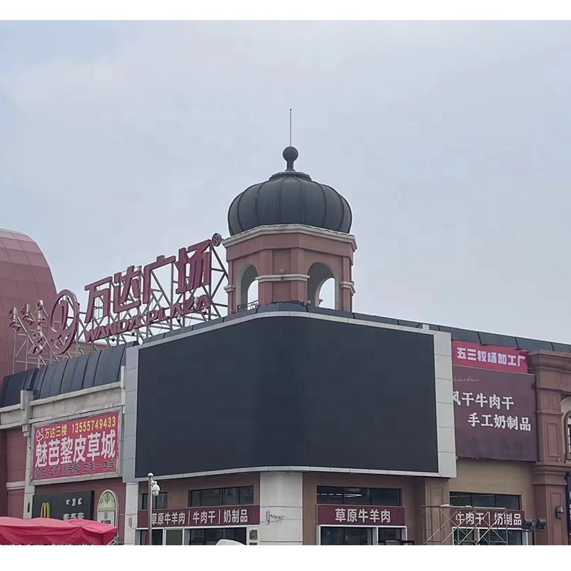 Impressive HD 3D Effect Outdoor Advertising LED Billboard Display P10 IP65 Waterproof 5000cd Brightness Exterior Led Screen