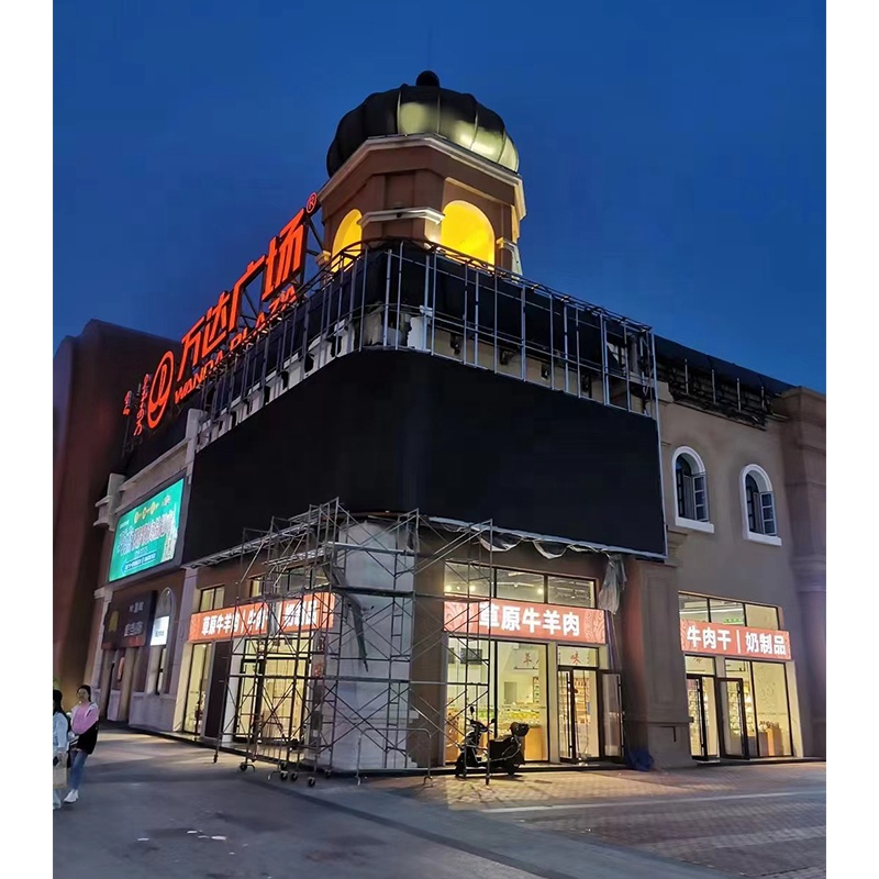 Impressive HD 3D Effect Outdoor Advertising LED Billboard Display P10 IP65 Waterproof 5000cd Brightness Exterior Led Screen