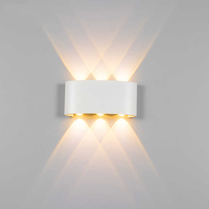 6W LED Pack Wall Light up Down Outdoor Wall Lamp Decorative Wall Sconce Lighting Fixtures for Courtyards / Doorways