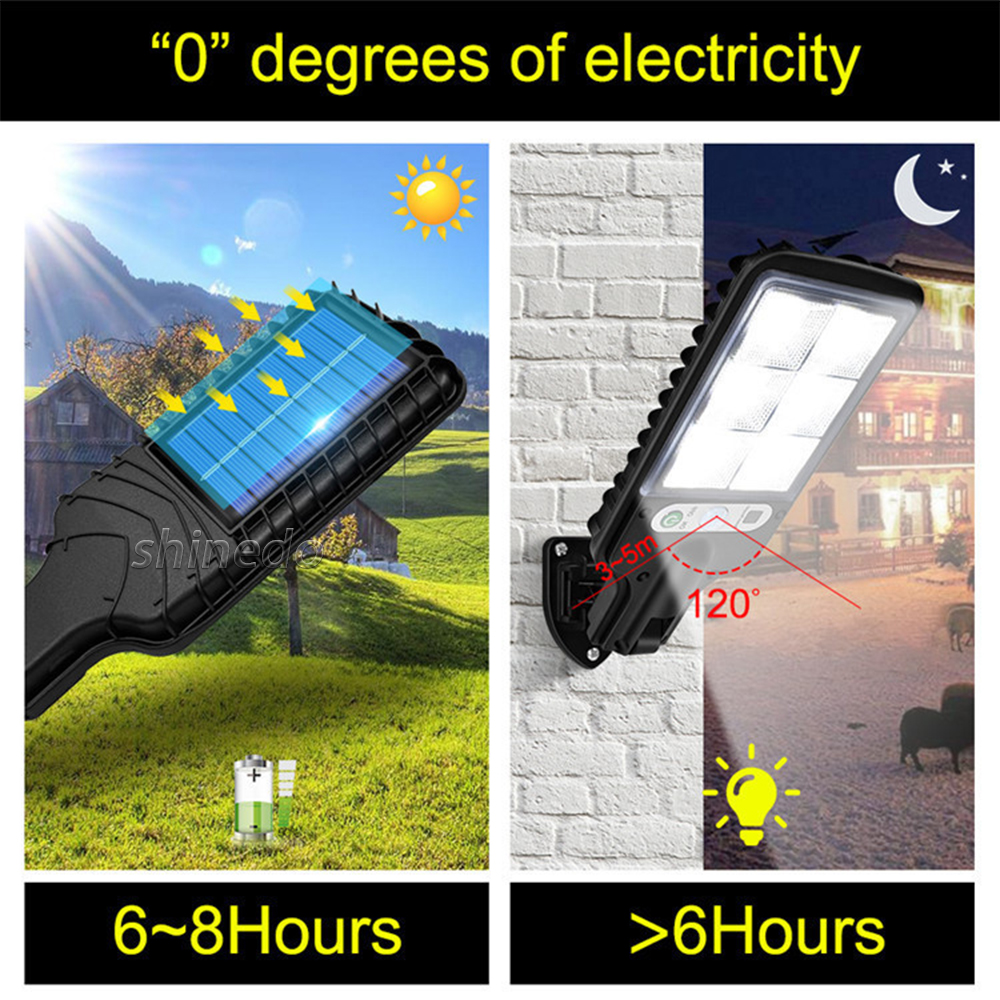 Outdoor Solar Led Light Wall Lamp Waterproof Motion Sensor Solar Street Lights Garden Decoration Patio Yard Solar Garden Light