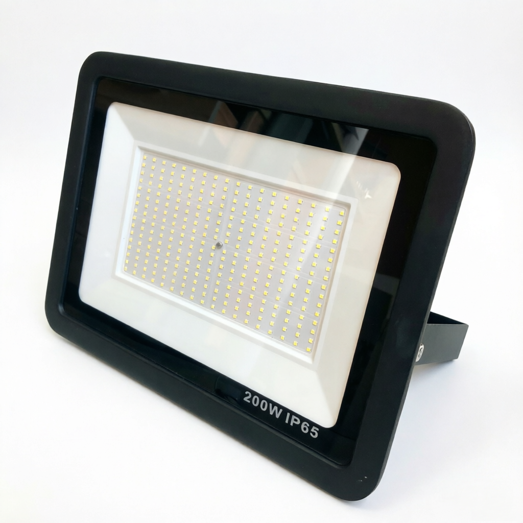 High Brightness IP66 Waterproof Outdoor Stadium Lighting Flood Light AC220V 200W Yard Large Scale Lighting