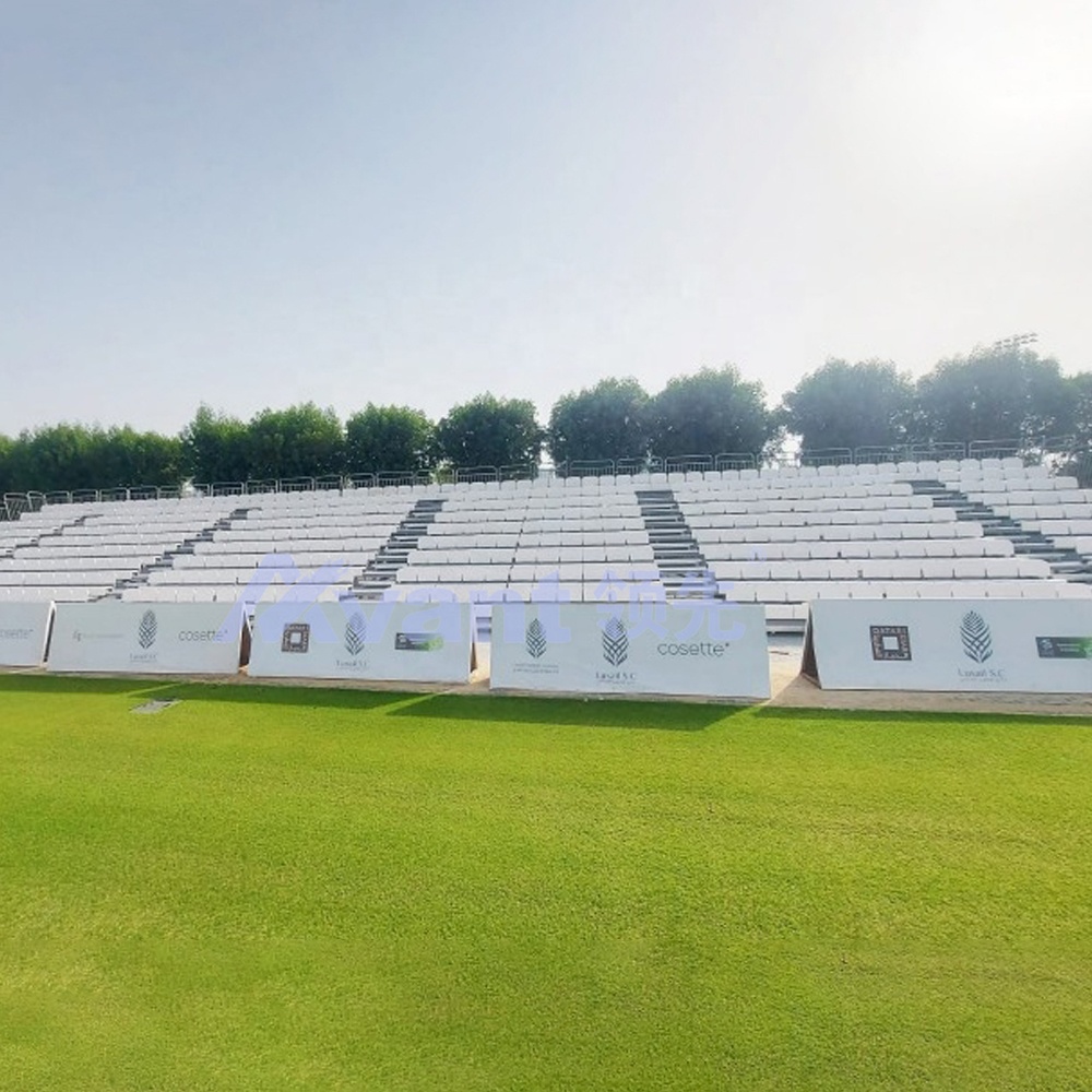 Avant Sports Metal Grandstands Temporary Stadium Seating Outdoor Retractable Grandstand Football Telescopic Mobile Bleachers