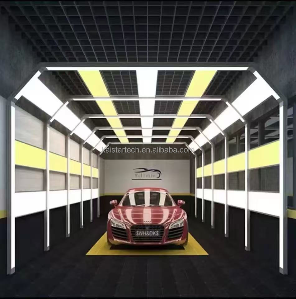 High Lumen IP54 6000K LED Car Detailing Garage &amp; Office/Hotel Workshop Lighting Modern Car Wash Light Tunnel OEM