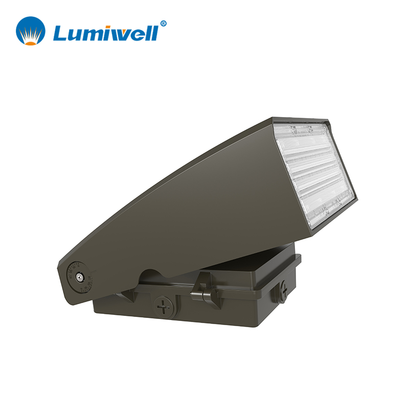 20W 30W 40W 60W 80W 100W 120W ETL 5 Years Warranty Outdoor Rotatable Full Cut-off LED Wall Pack Light with Photocell