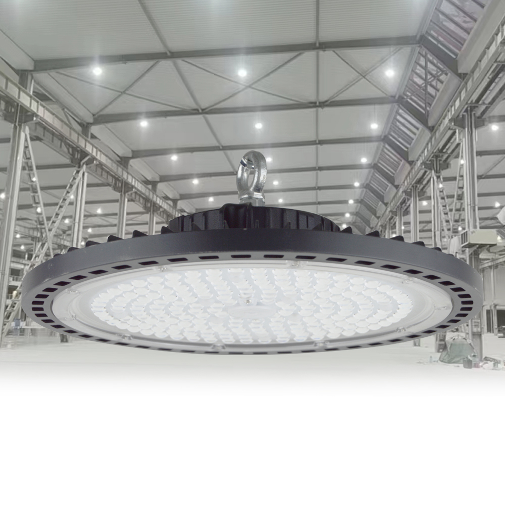 Commercial High Bay Factory Warehouse Lighting Industrial Highbay Pendant Lamp100w 150w 200w UFO Highbay Led Lamp