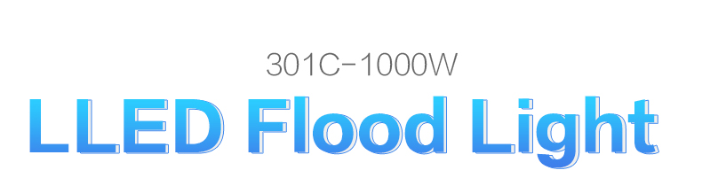 1000W LED Flood Light IP67 Waterproof