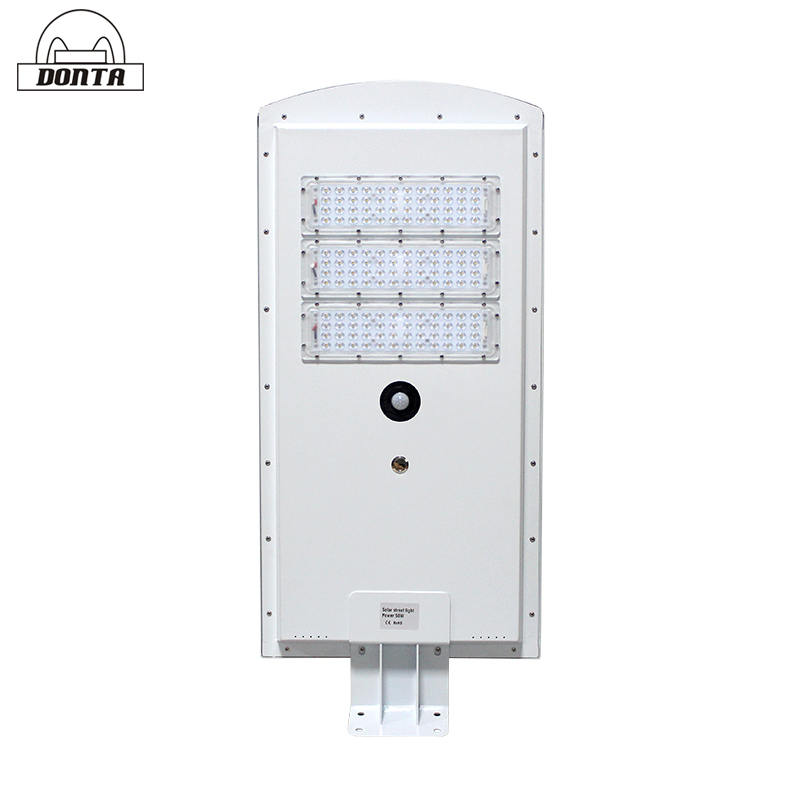 IP65 Waterproof Motion Sensor All in One Solar Powered Street Light 40w for Outdoor Neighborhood Road