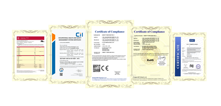 Certifications