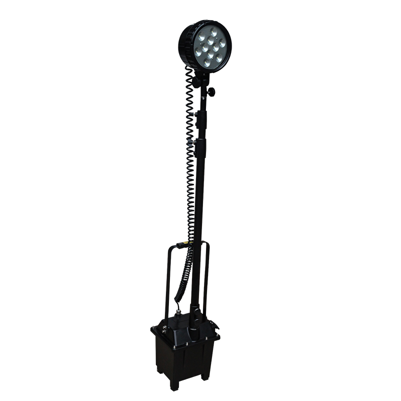 3 Lighting Modes Telescopic Fixer IP66 Rated Hazardous Area Mobile Explosion Proof LED Work Light