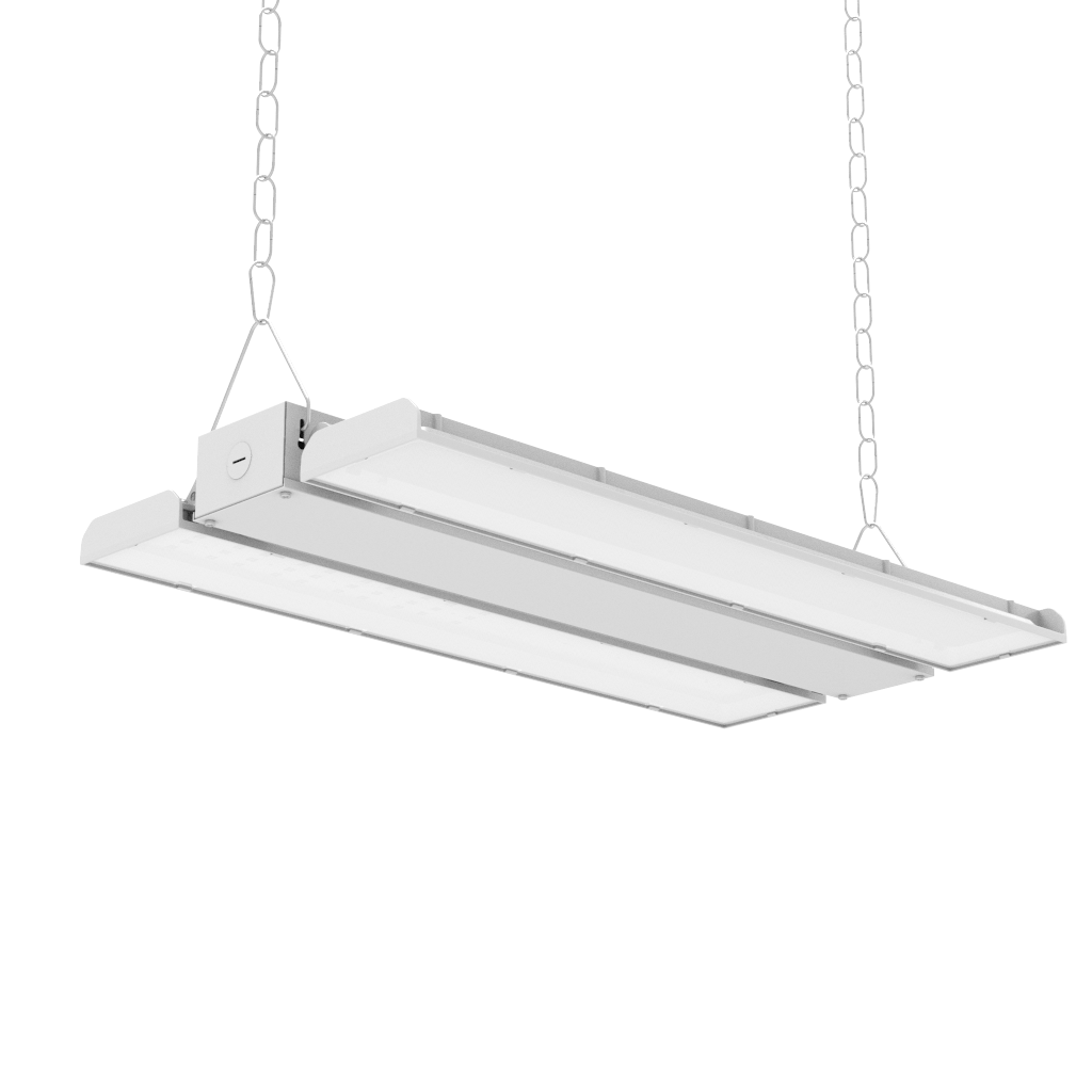 300W Tunable Foldable LED High Bay Light CCT Dimmable Industrial Lighting For Warehouse Factory Workshop