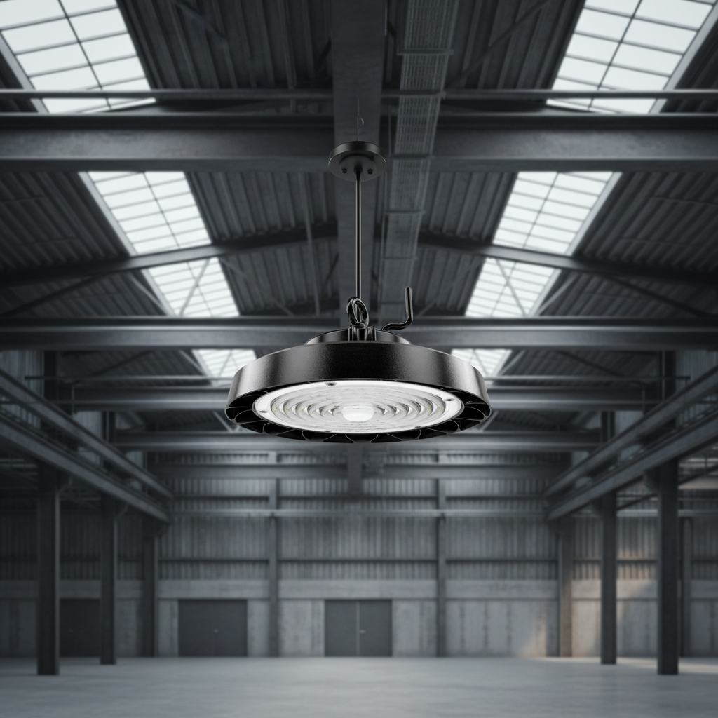 Industrial Warehouse Lighting 5 Years Warranty 300W LED Highbay With 200W 150W 100WUFO Led Lamp Adjustable Function