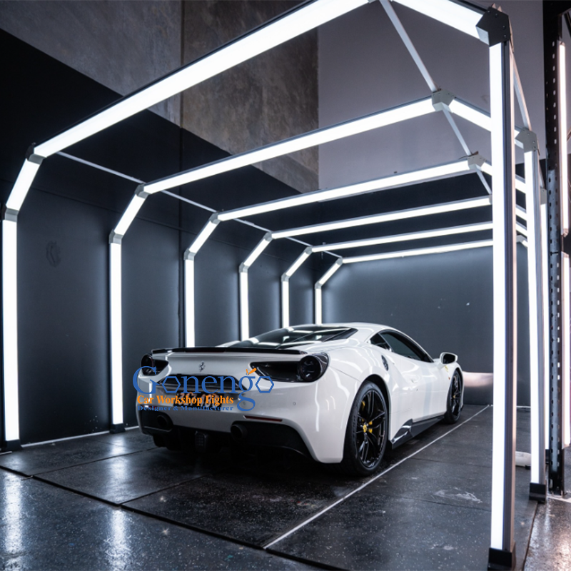 Wholesale Maintenance Bay Car Detailing Exhibition Inspection Auto Workshop Garage Tunnel Light