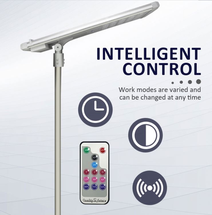 Auto Self Cleaning 80W 12M Pole Sale Outdoor LED All in One Solar Street Light