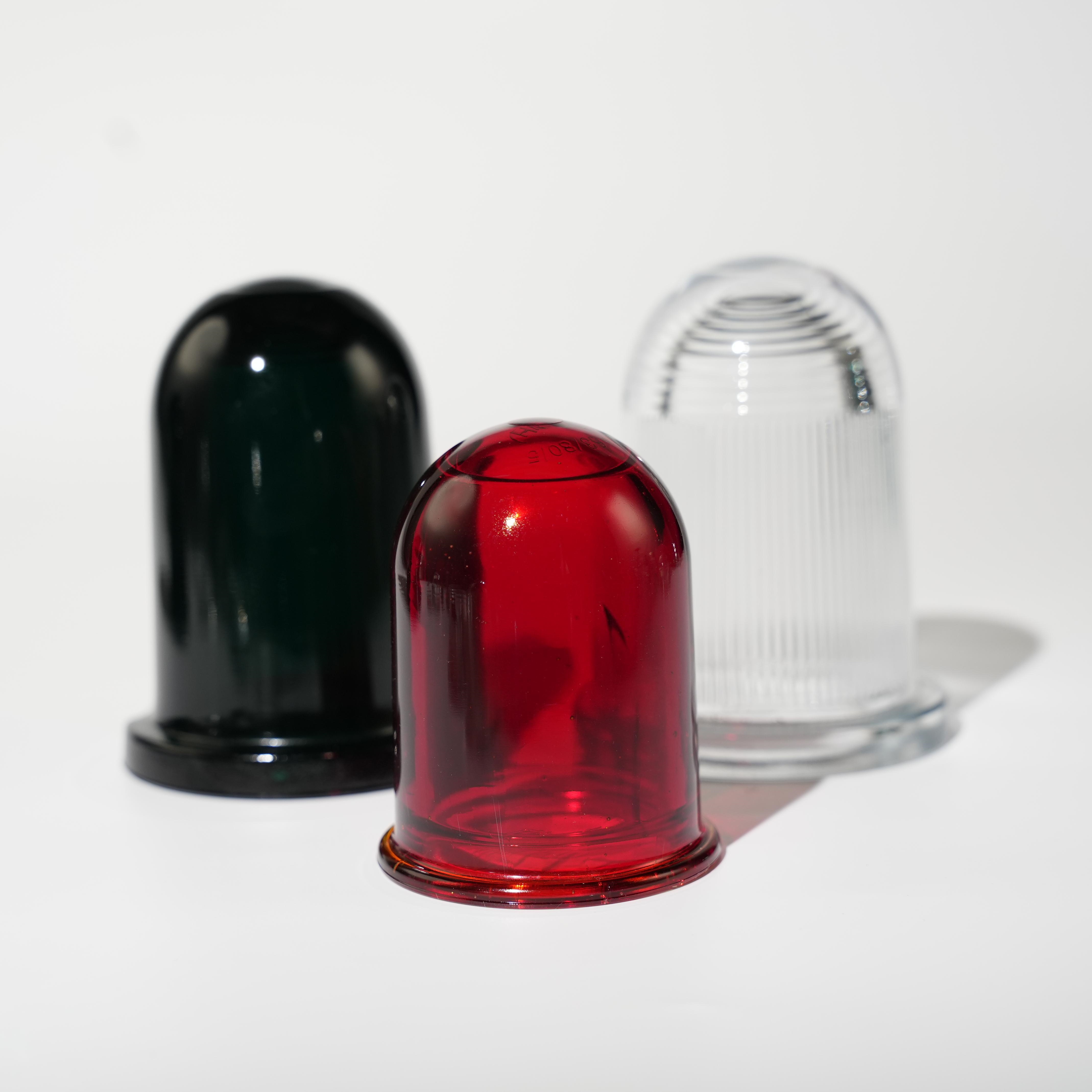 High Quality LED Explosion-Proof Airport Runway Warning Lights Custom Size Color Modern Glass Lamp Cover Manufacturer Direct