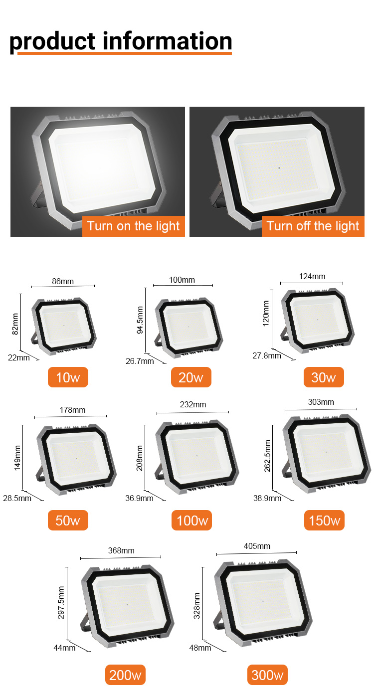 LED Lighting Product Display