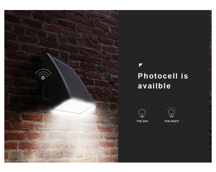 Rotatable Full Cut-off LED Wall Pack Light Outline