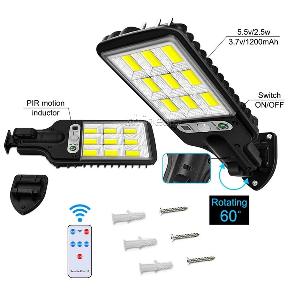 Outdoor Solar Led Light Wall Lamp Waterproof Motion Sensor Solar Street Lights Garden Decoration Patio Yard Solar Garden Light