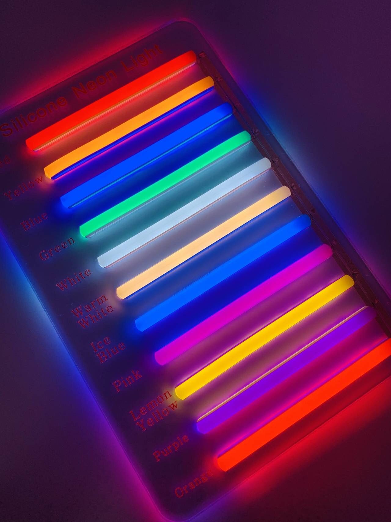 Customizable Silicone LED Neon Light Strips IP67 Rating CE ROHS used for Sports Stadiums