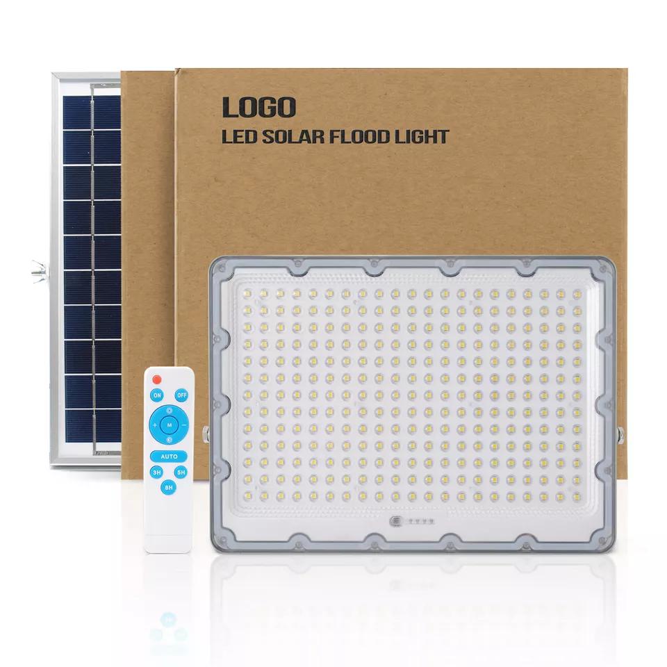 High Class Aluminium Housing Outdoor 25 40 60 100 200 300 W Led Solar Power Flood Light
