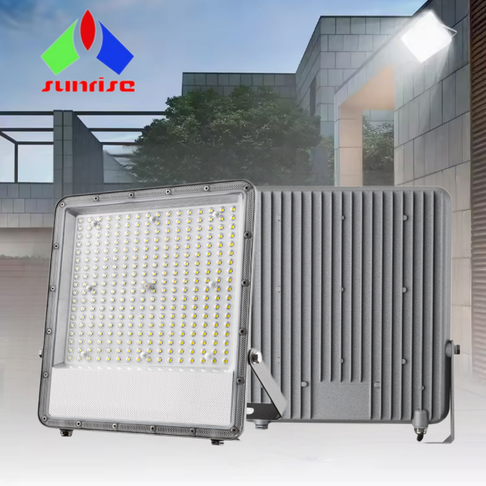 LED Flood Light dimension drawing